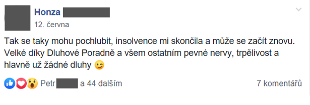 Příspěvek z FB skupiny 9