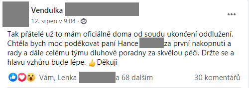 Příspěvek z FB skupiny 77