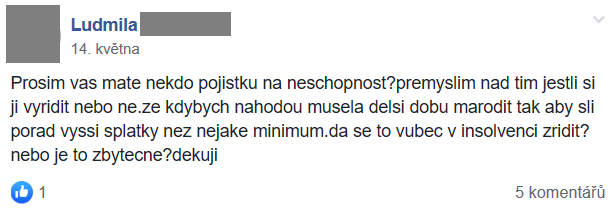 Příspěvek z FB skupiny 41