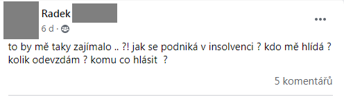 Příspěvek z FB skupiny 79